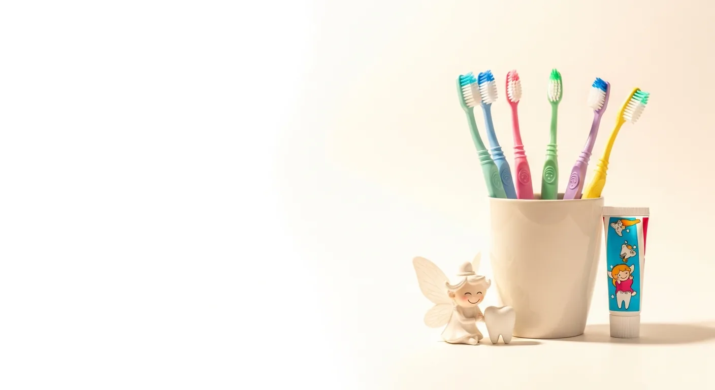 Darstellung von Karies bei Kindern